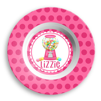 Download Pink Gumball Machine Personalized Bowl For That Occasion
